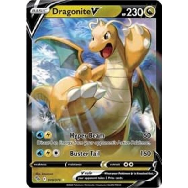 Pokemon Dragonite V (049) Lightly Played Holofoil