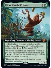 Magic: The Gathering Kibo, Uktabi Prince (Extended Art) (835) Lightly Played Foil