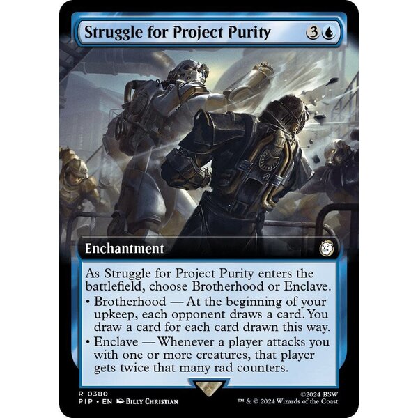 Magic: The Gathering Struggle for Project Purity (Extended Art) (380) Lightly Played