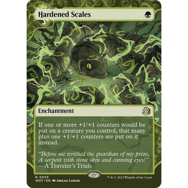 Magic: The Gathering Hardened Scales (055) Lightly Played