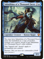 Magic: The Gathering Sakashima of a Thousand Faces (089) Lightly Played