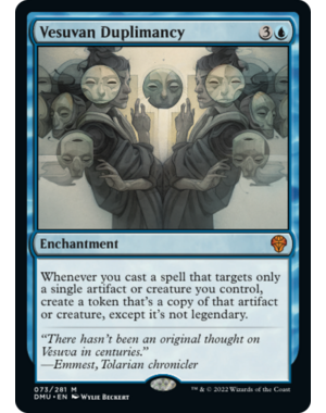 Magic: The Gathering Vesuvan Duplimancy (073) Lightly Played