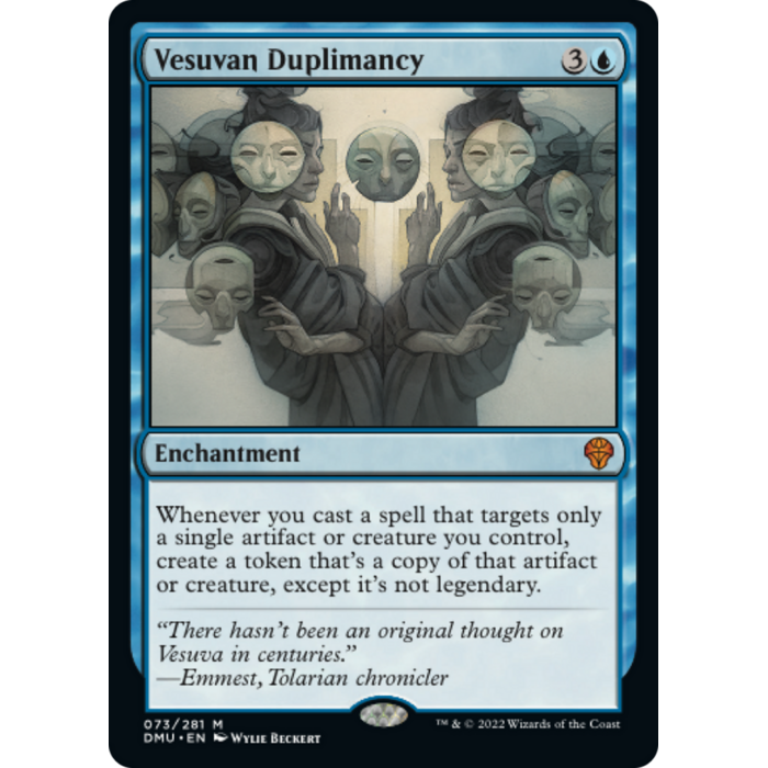 Magic: The Gathering Vesuvan Duplimancy (073) Lightly Played