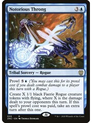 Magic: The Gathering Notorious Throng (033) Lightly Played