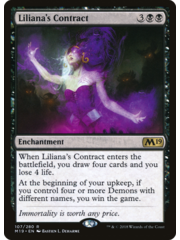 Magic: The Gathering Liliana's Contract (107) Lightly Played