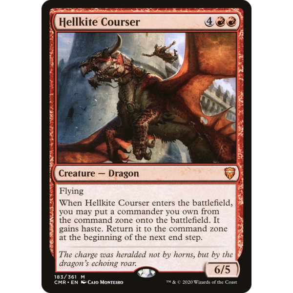 Magic: The Gathering Hellkite Courser (183) Lightly Played