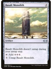 Magic: The Gathering Basalt Monolith (232) Lightly Played Foil