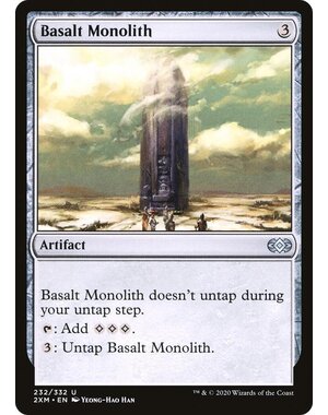 Magic: The Gathering Basalt Monolith (232) Lightly Played Foil
