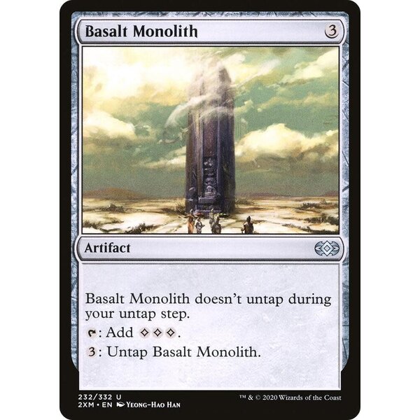 Magic: The Gathering Basalt Monolith (232) Lightly Played Foil