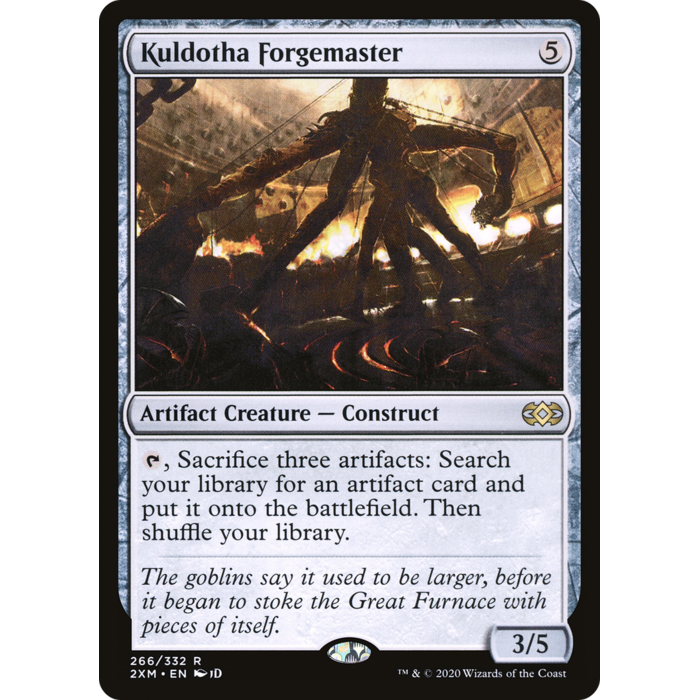 Magic: The Gathering Kuldotha Forgemaster (266) Lightly Played