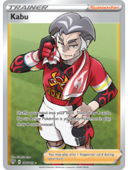 Pokemon Kabu (Full Art) (186) Lightly Played Holofoil
