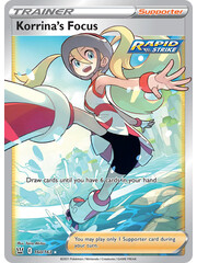 Pokemon Korrina's Focus (Full Art) (160) Lightly Played Holofoil