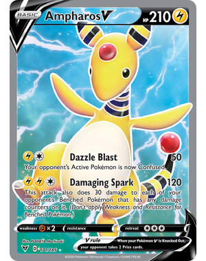 Pokemon Ampharos V (Full Art) (171) Lightly Played Holofoil