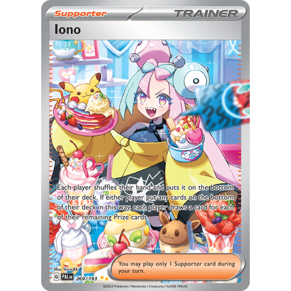 Pokemon Iono (269) Near Mint