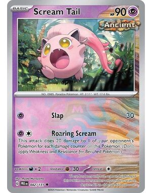 Pokemon Scream Tail (Master Ball Pattern) (042) Lightly Played