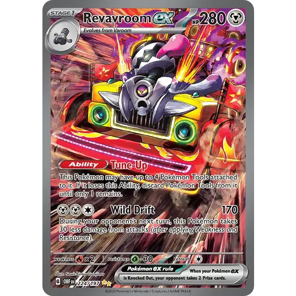 Pokemon Revavroom ex (224) Lightly Played