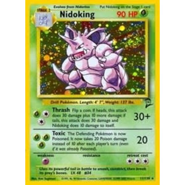 Pokemon Nidoking (011) Moderately Played