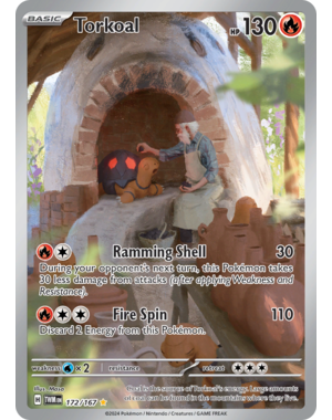 Pokemon Torkoal (172) Lightly Played Holofoil