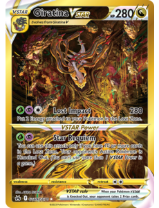 Pokemon Giratina VSTAR (Secret) (GG69) Near Mint Holofoil