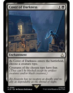 Magic: The Gathering Cover of Darkness (089) Lightly Played