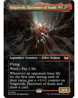 Magic: The Gathering Valgavoth, Harrower of Souls (Borderless) (006) Lightly Played Foil