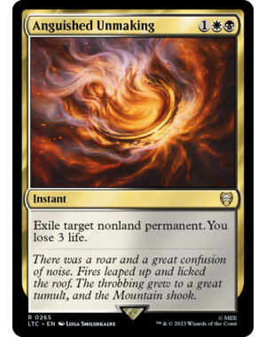 Magic: The Gathering Anguished Unmaking (265) Lightly Played
