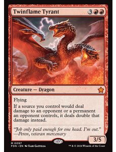 Magic: The Gathering Twinflame Tyrant (097) Lightly Played