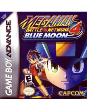  Mega Man Battle Network 4 Blue Moon [GameBoy Advance]