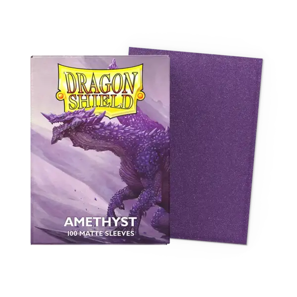 Arcane Tinmen Dragon Shield Amethyst Matte 100 Standard