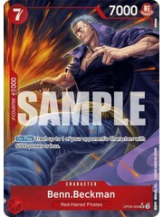 Bandai Benn.Beckman (Parallel) (OP09-009) Lightly Played