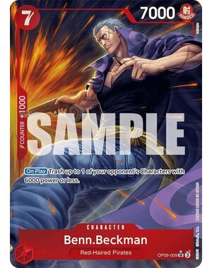 Bandai Benn.Beckman (Parallel) (OP09-009) Lightly Played