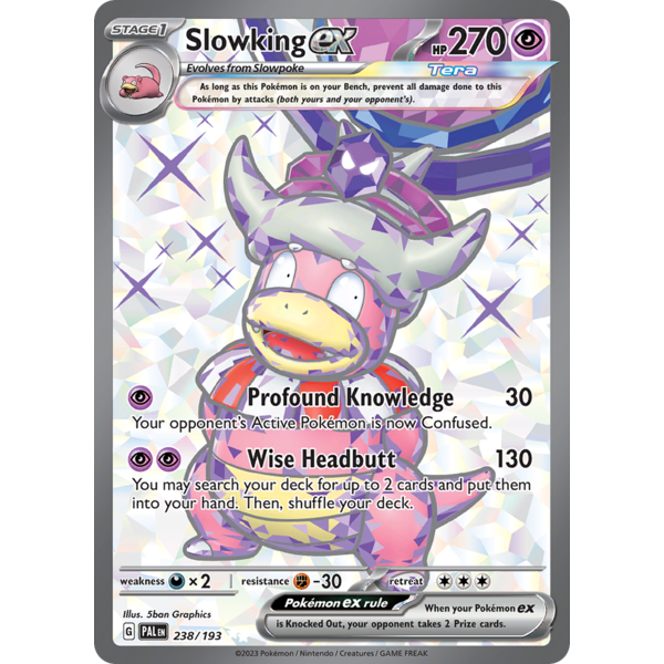Pokemon Slowking ex (238) Lightly Played