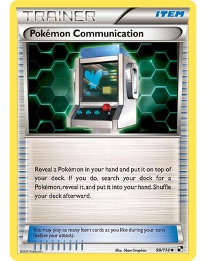 Pokemon Pokemon Communication (099) Lightly Played Reverse Holofoil