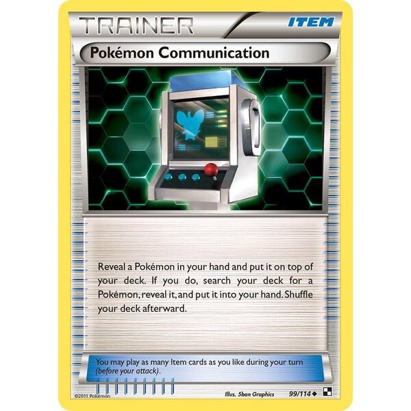 Pokemon Pokemon Communication (099) Lightly Played Reverse Holofoil