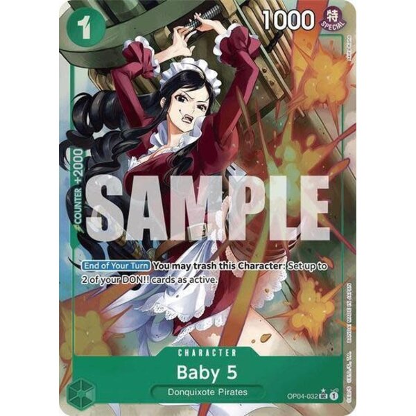 Bandai Baby 5 (Full Art) (032) Lightly Played