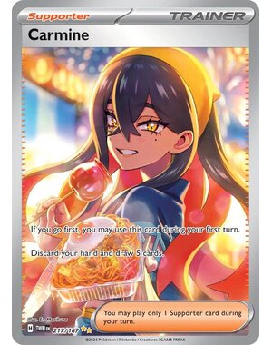 Pokemon Carmine (217) Near Mint Holofoil