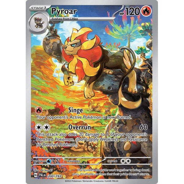 Pokemon Pyroar (200) Lightly Played