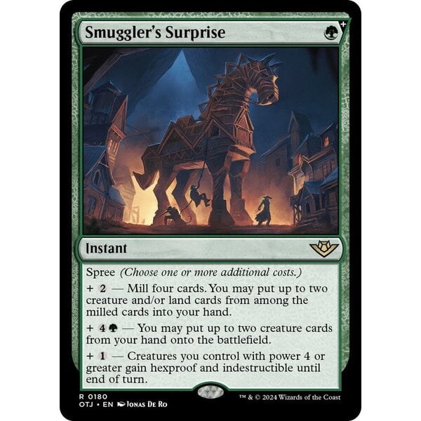 Magic: The Gathering Smuggler's Surprise (180) Lightly Played Foil