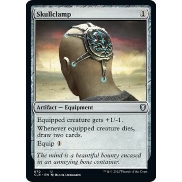 Magic: The Gathering Skullclamp (870) Lightly Played