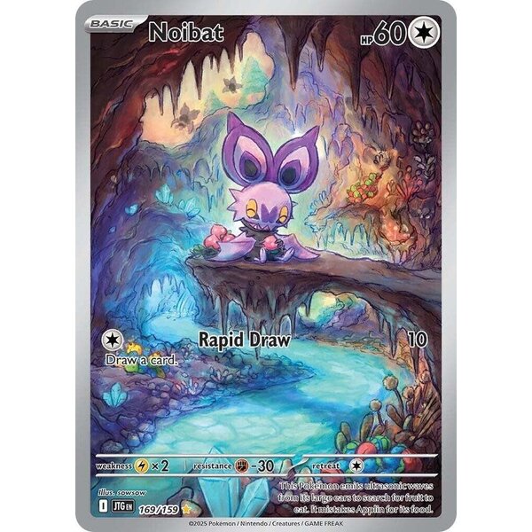 Pokemon Noibat (169) Lightly Played Holofoil