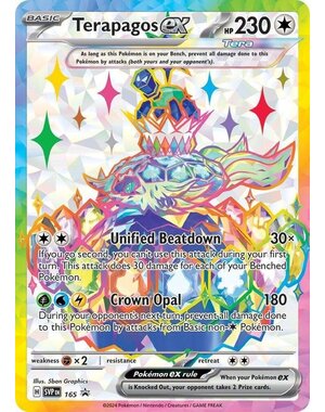 Pokemon Terapagos ex (165) Lightly Played Holofoil