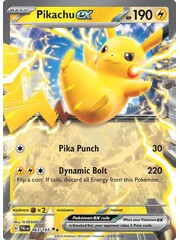 Pokemon Pikachu ex (Holiday Calendar) (063) Lightly Played Holofoil