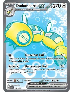 Pokemon Dudunsparce ex (178) Lightly Played Holofoil