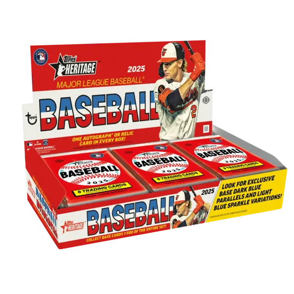 Topps 2025 Topps Heritage Baseball Hobby Box