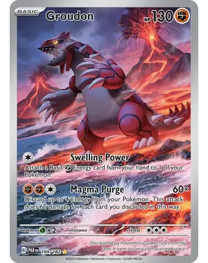 Pokemon Groudon (199) Near Mint Holofoil