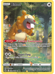 Pokemon Bidoof (GG29) Lightly Played Holofoil