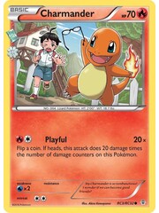 Pokemon Charmander (RC3) Lightly Played