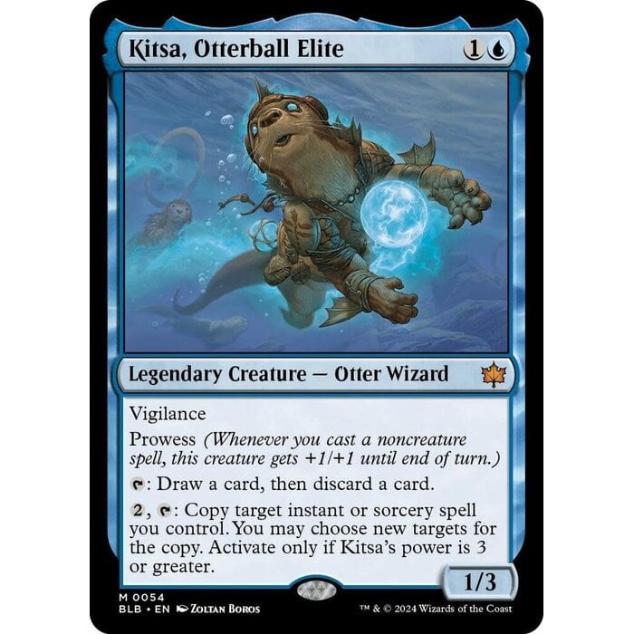 Magic: The Gathering Kitsa, Otterball Elite (054) Lightly Played
