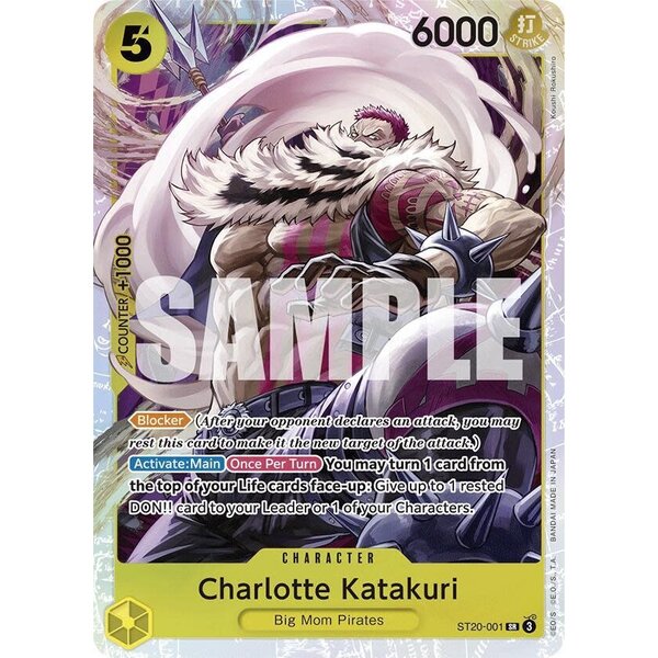 Bandai Charlotte Katakuri (ST20-001) Lightly Played