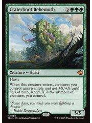 Magic: The Gathering Craterhoof Behemoth (138) Lightly Played